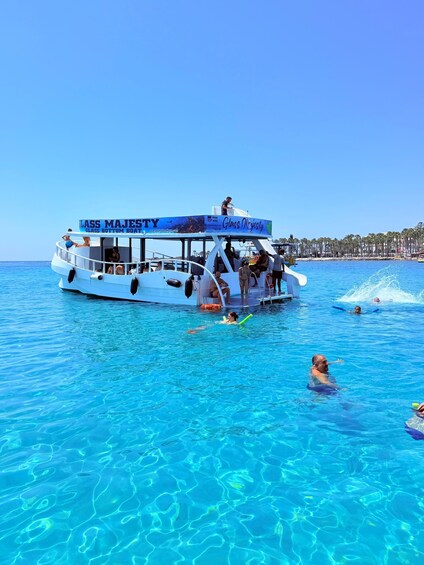 Picture 18 for Activity Paphos: Glass-Bottom Boat Cruise with fun slide 5