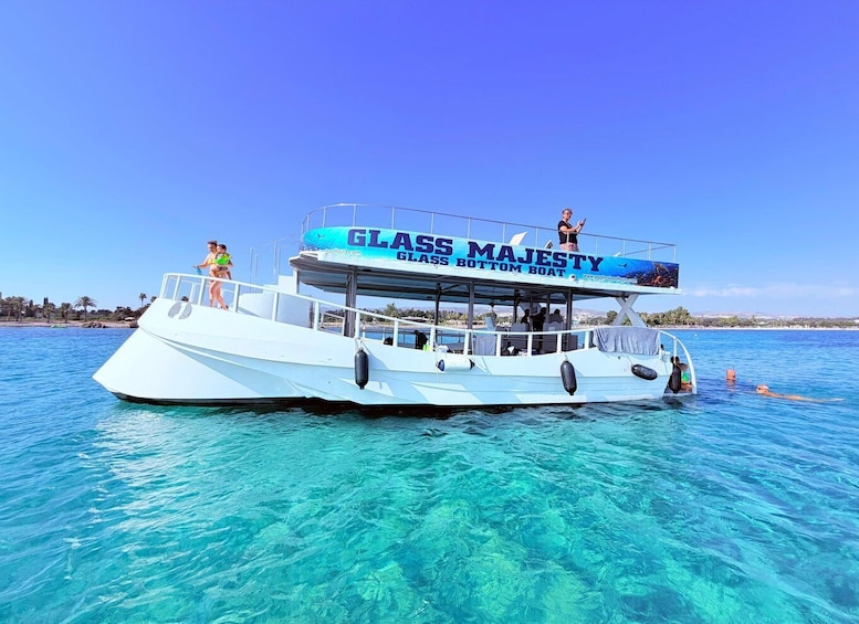 Picture 24 for Activity Paphos: Glass-Bottom Boat Cruise & fun slide Glass Majesty 2