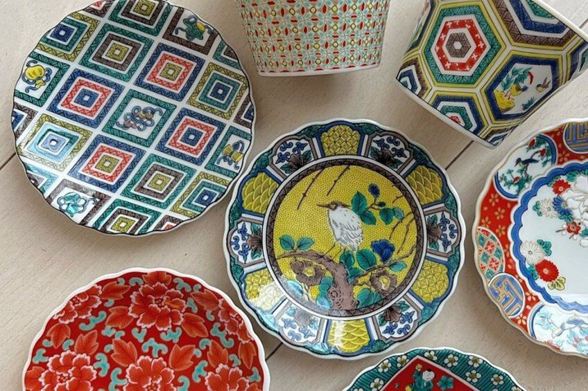 Ishikawa Kutani Ware and Choose Your Own Piece 1