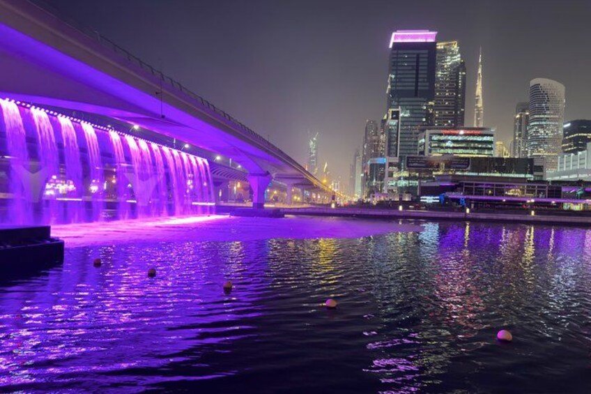 Dubai Night Tour with Burj Khalifa Fountain Show and Landmarks 4