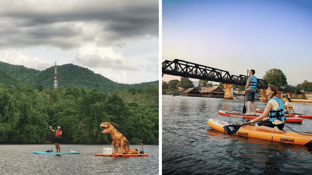 Picture 9 for Activity Kanchanaburi: River Kwai Stand-Up Paddleboarding Tour 2