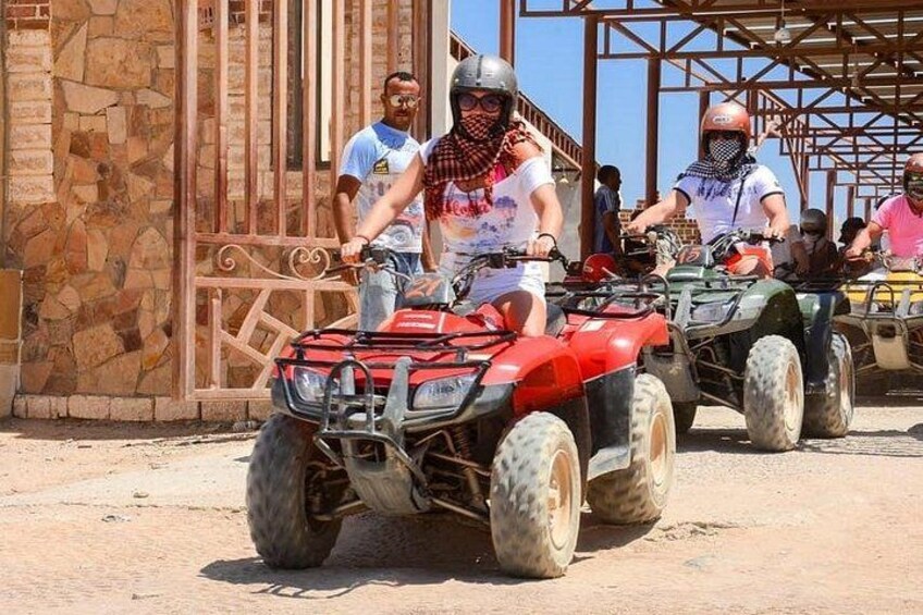 Hurghada: Red Sea Beach Quad Adventure with Mountain Views 5