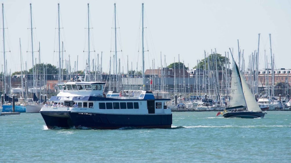 Picture 1 for Activity Portsmouth: Harbour Cruise Tour with Naval Base Views 5