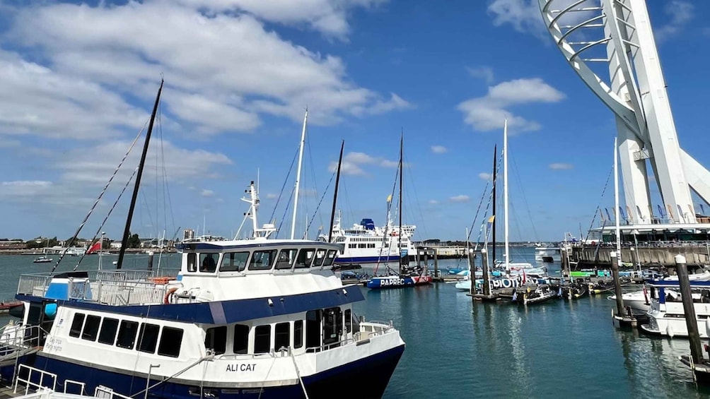 Picture 2 for Activity Portsmouth: Harbour Cruise Tour with Naval Base Views 3