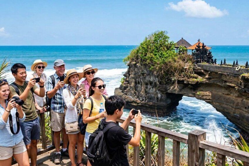 Half Day Tanah lot Temple Sunset private Tour 5