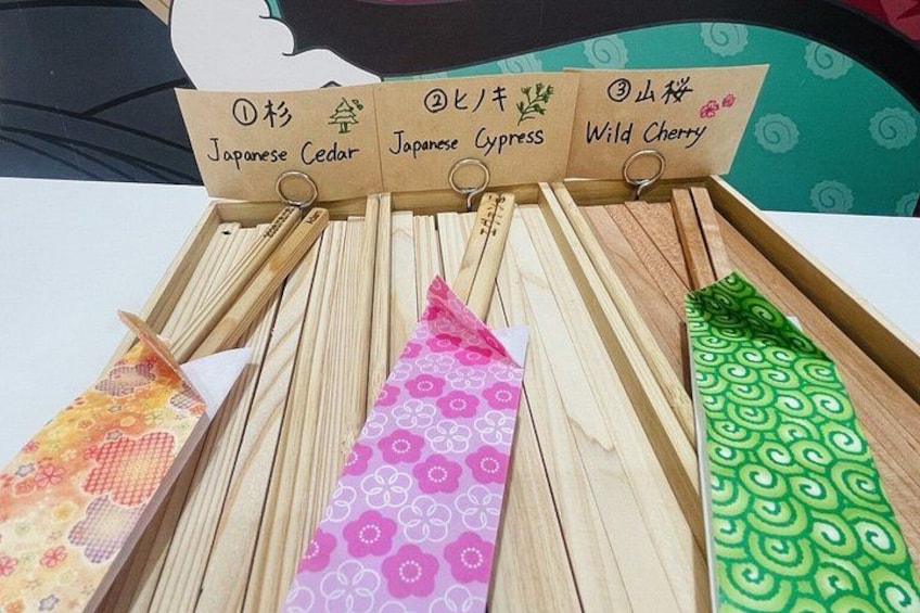 Chopstick Making Workshop with Souvenir in Osaka Castle Area 2