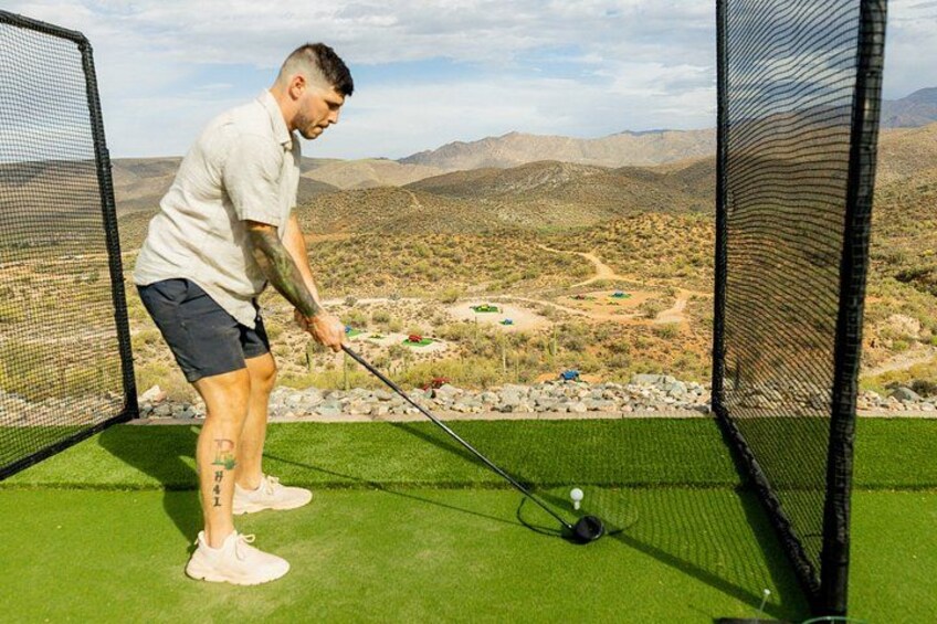4XFore UTV Ride and Golf Combo Tour in Arizona 1