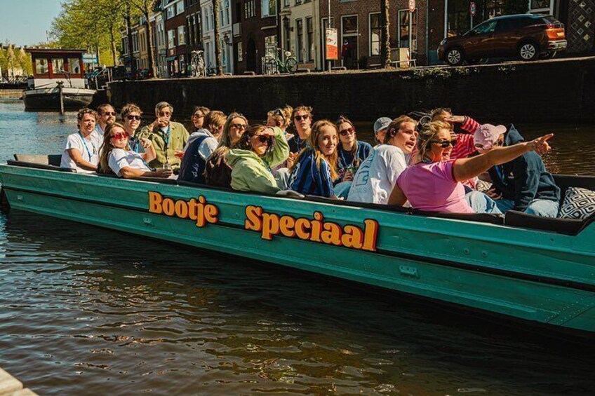 Groningen: Canal Cruise - open boat (optional) Audio Guide 3