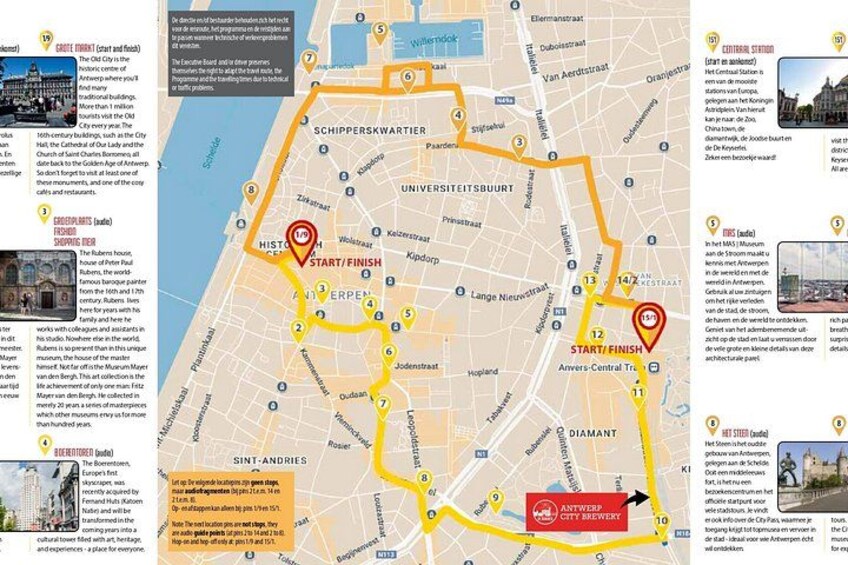 Antwerpen Hop-on Hop-off-tours 3
