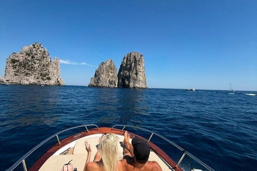 Day on a Boat private on the Amalfi Coast 4