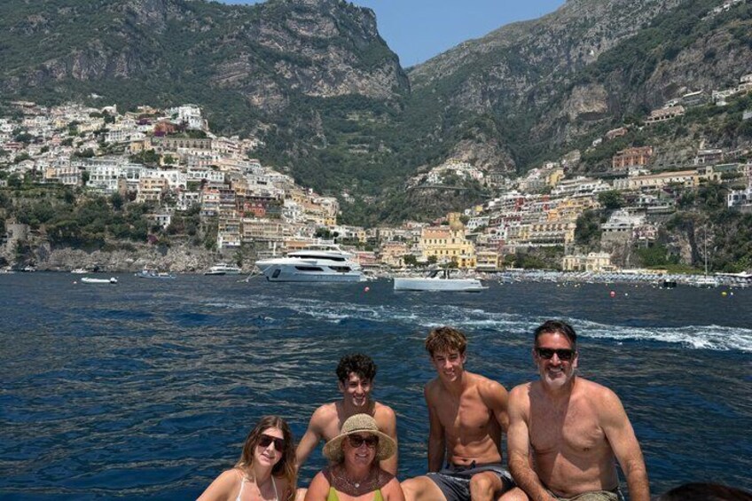 Day on a Boat private on the Amalfi Coast 1