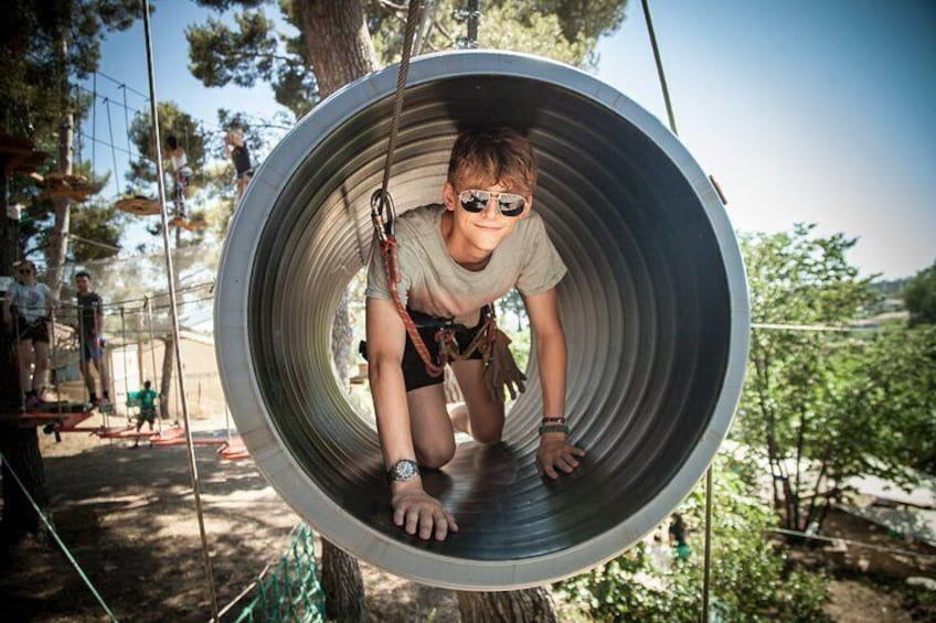 Marseilles Ecopark Adventure tree park 4