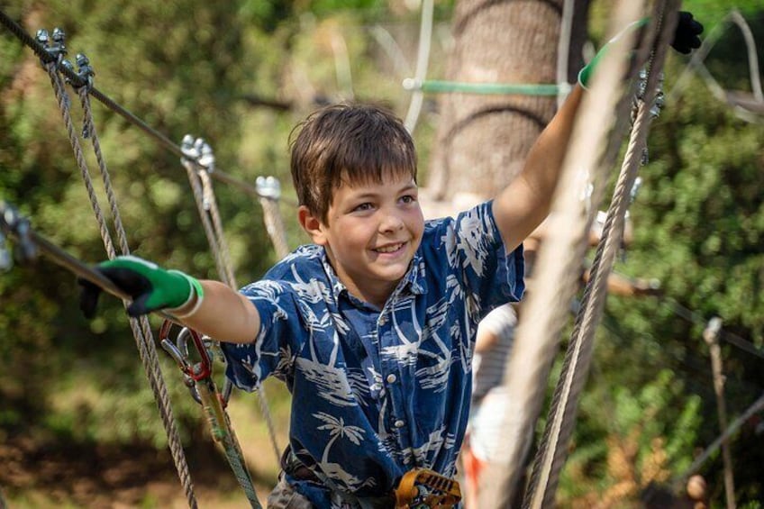Marseilles Ecopark Adventure tree park 5