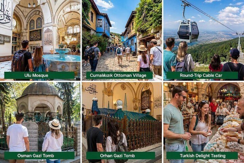 Non Shopping Bursa Cultural Tour: RT Cable Car, Village, Ulu Cami 2