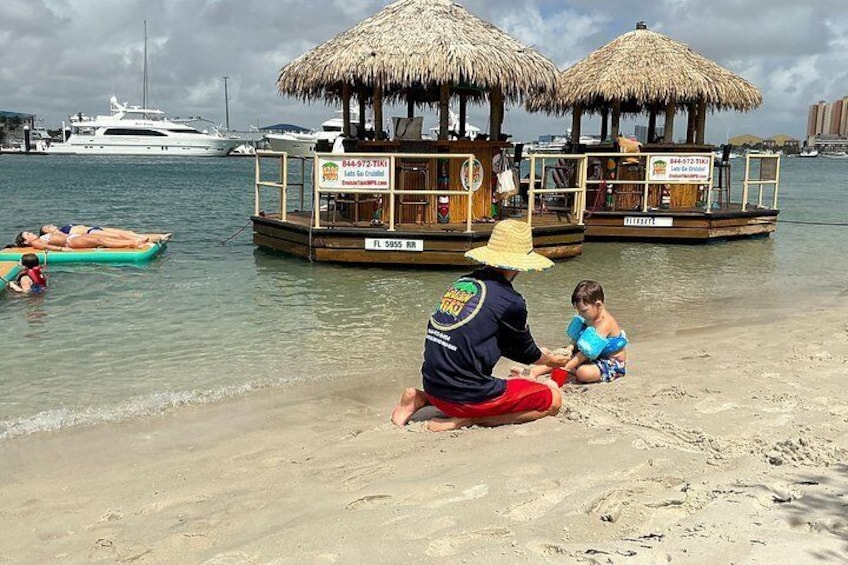 Private Sandbar Cruise Cruisin Tikis (1 hr 45 min) 2