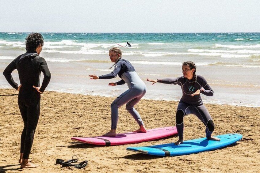 Surf Lessons In Tamraght Shared Experience Available 2