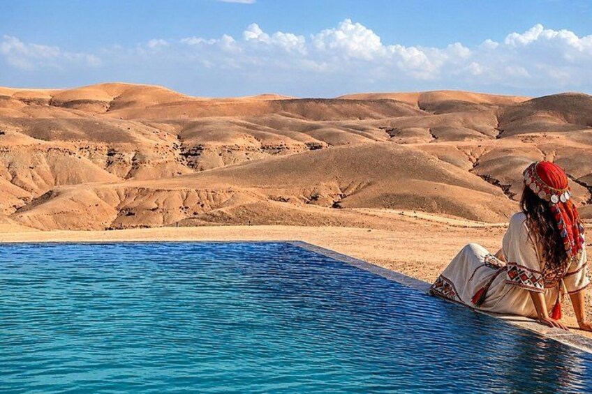 Agafay Desert : Lunch, Quad Biking, Camel Ride and Pool Pickup 1