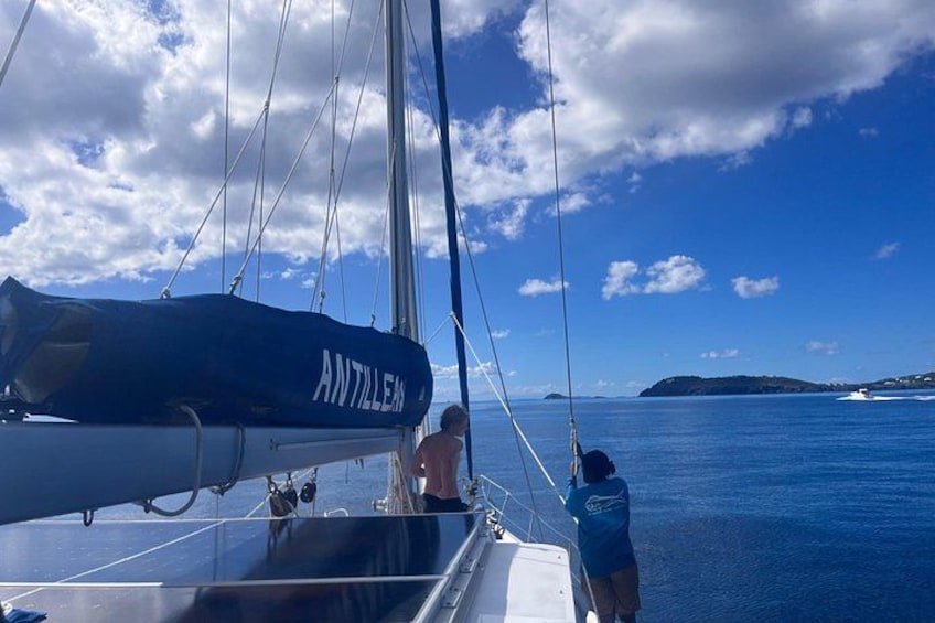 Private Sailing Charter in the USVI Antillean Yacht Charters 3
