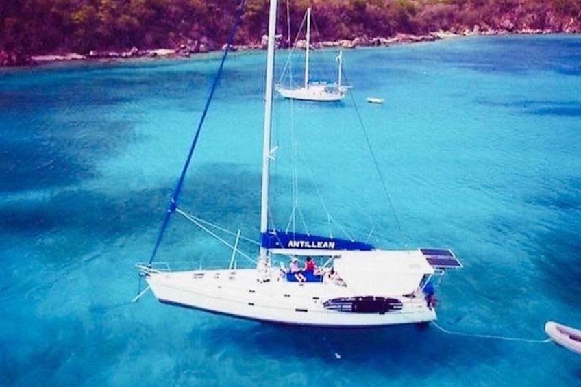 Private Sailing Charter in the USVI Antillean Yacht Charters 1