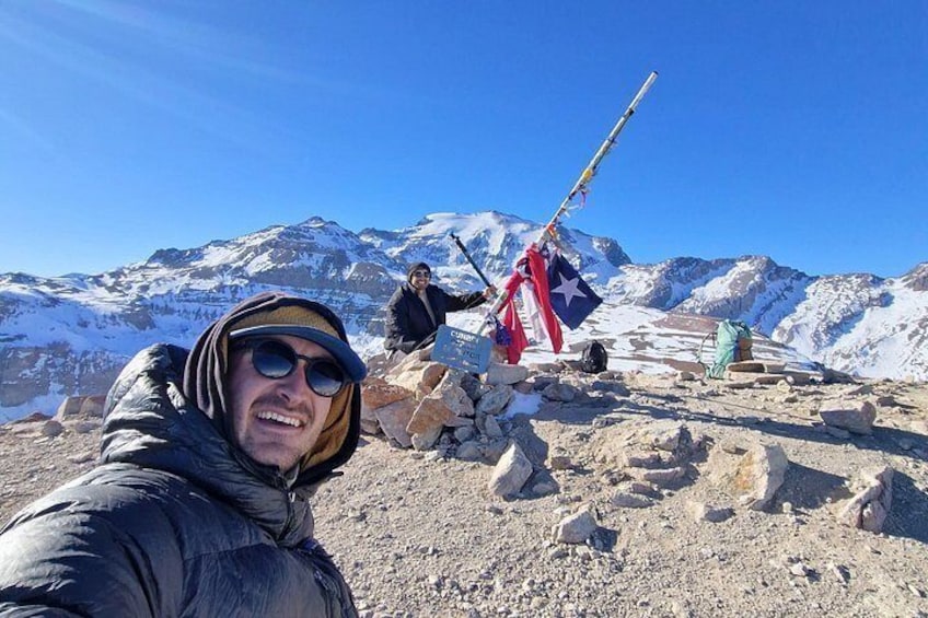 Hiking Santiago Chile in Cerro El Pintor High Altitude Trek 1
