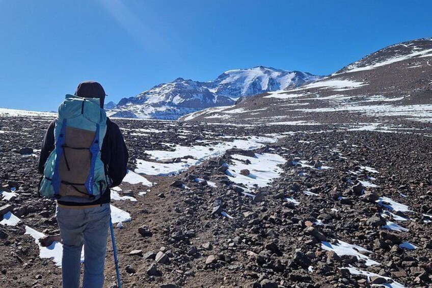 Hiking Santiago Chile in Cerro El Pintor High Altitude Trek 5