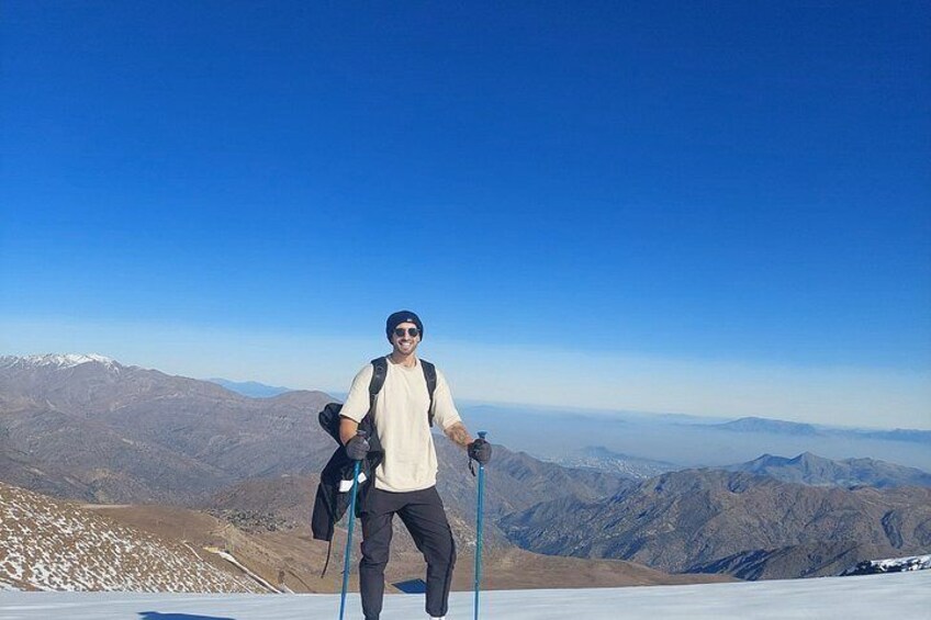 Hiking Santiago Chile in Cerro El Pintor High Altitude Trek 4