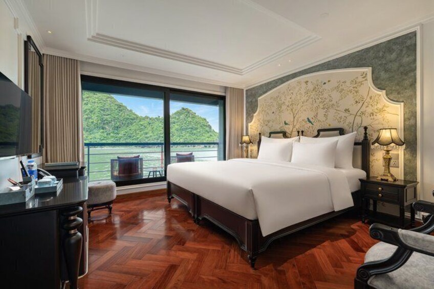 2 Day Ha Long Lan Ha Bay to Bai Tu Long bay Luxury 6 Star Cruise 3