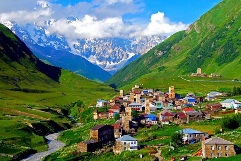 Private Day Tour from Kutaisi to Svaneti Zagar Pass and Ushguli 1