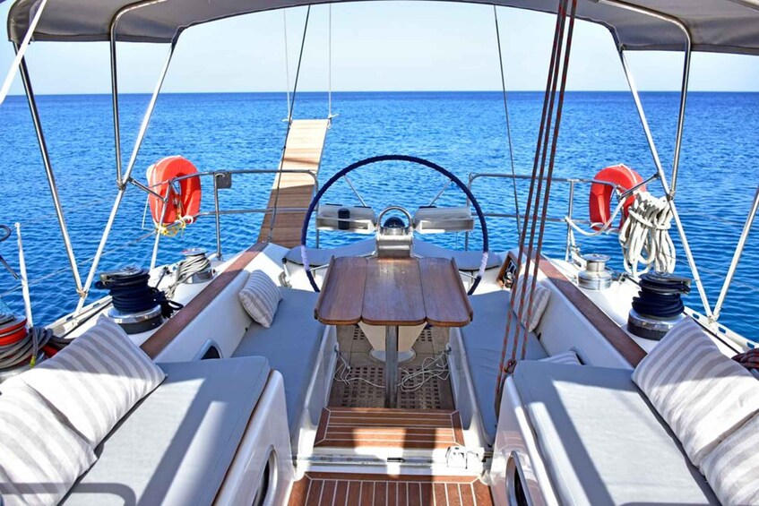 Picture 14 for Activity Lindos: Private Sailing Trip with Lunch and Drinks 3