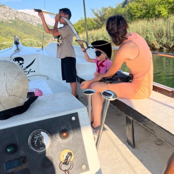 Picture 12 for Activity Omiš: 2-Hour Pirate Boat Journey to the Heart of the Canyon 5
