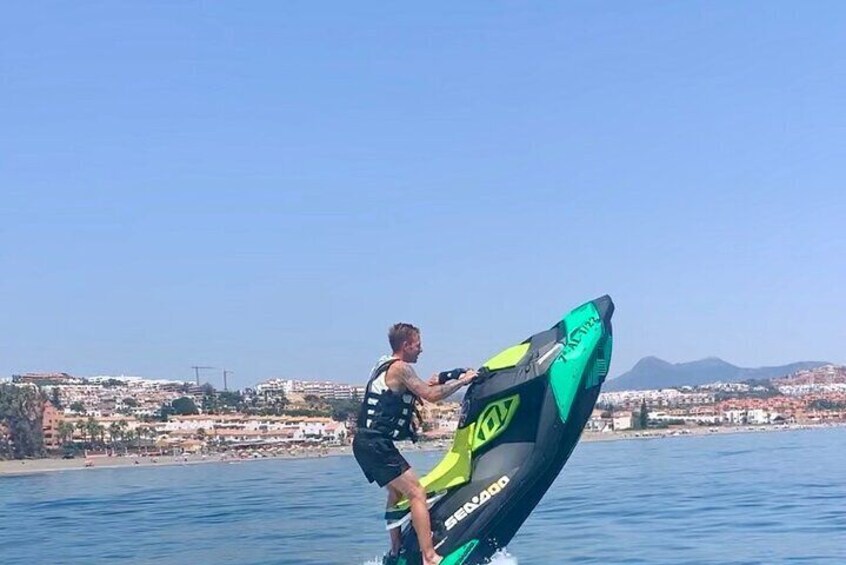 Jet ski rental in ESTEPONA (photo report)