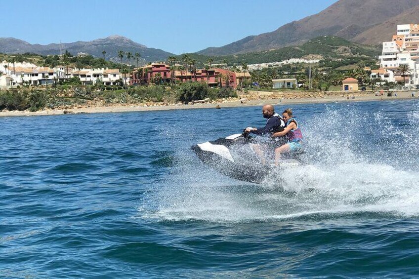 Jet ski rental in ESTEPONA (photo report)