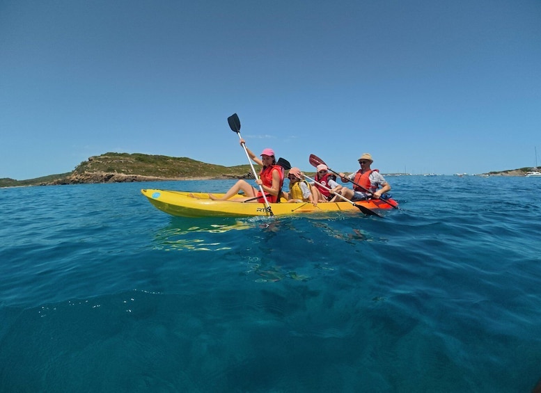 Picture 9 for Activity Menorca: Kayak at Playa Isla Colom and Sa Torreta 2