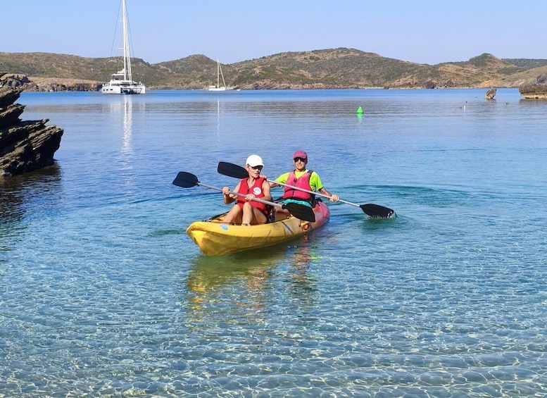 Menorca: Kayak at Playa Isla Colom and Sa Torreta 1