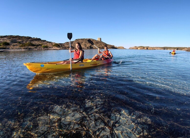 Picture 1 for Activity Es Grau: Sunset Kayak to Isla d'en Colom 2