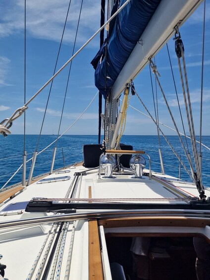 Picture 3 for Activity Tropea: Private Sailing Boat Tour - Tropea, Capo Vaticano, and Snorkeling 3