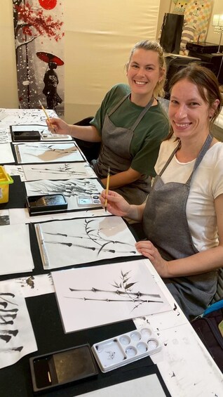 Picture 11 for Activity Hiroshima: Japanese Sumi-e Ink Painting Experience 2