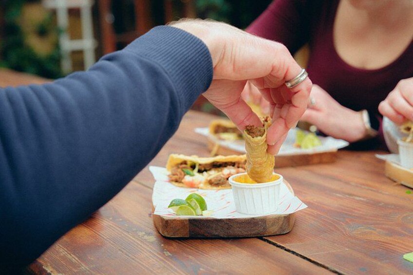 Manchester Food Tour Puzzle Game Los Tacos Food Escapes 4
