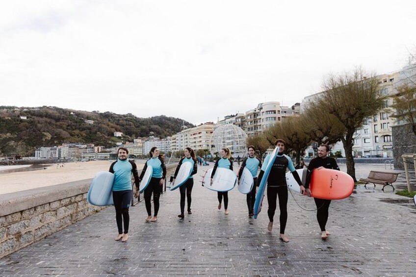 San Sebastian Surf Lesson & Pintxos Food Tour 4