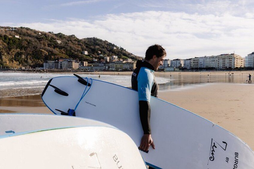 San Sebastian Surf Lesson & Pintxos Food Tour 3