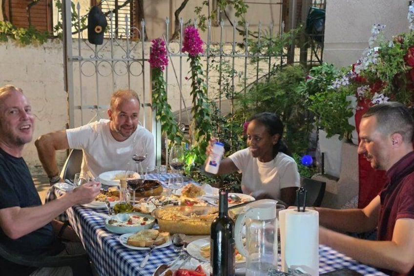 Tirana: Private Garden Dinner & Regional Artisan Wine Tasting 3