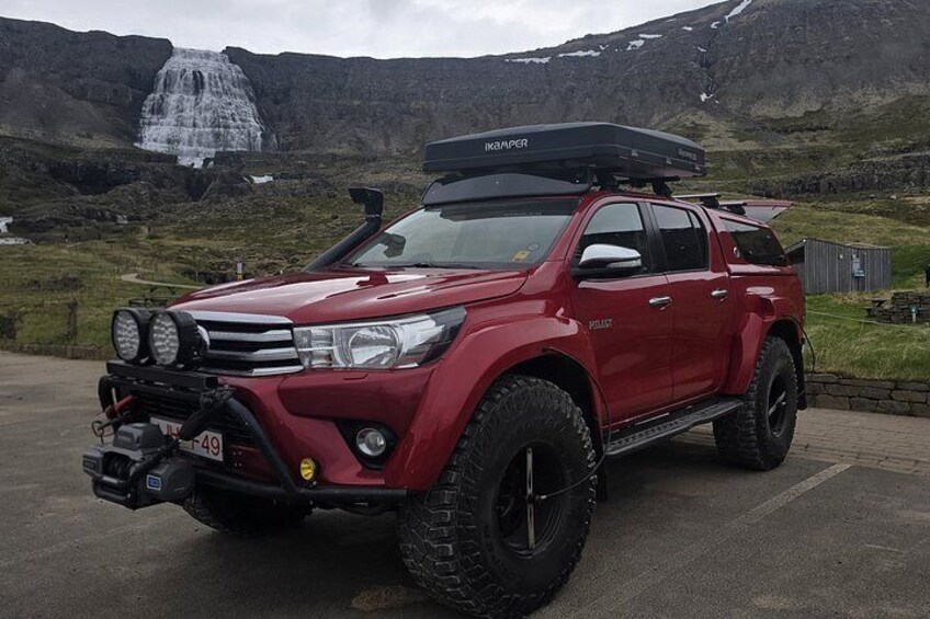 Private Superjeep Tour Dynjandi Waterfall Scenic Drive 2