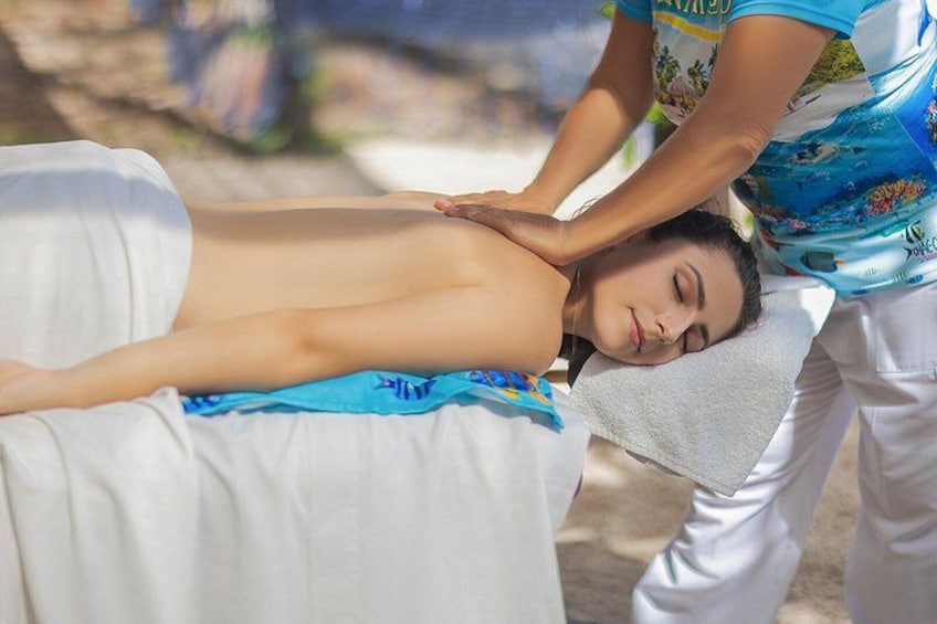 Cozumel Park Admission with Relaxing Massage 1