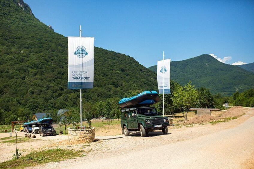 Our off-road jeeps take you to the start point of the tour 2