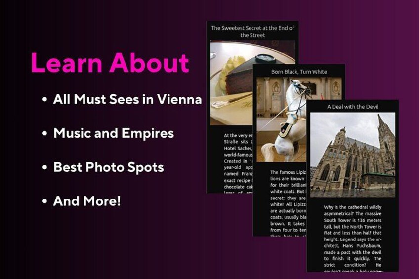 Temas de viaje que incluyen Viena, música, imperios y lugares para tomar fotos. 2