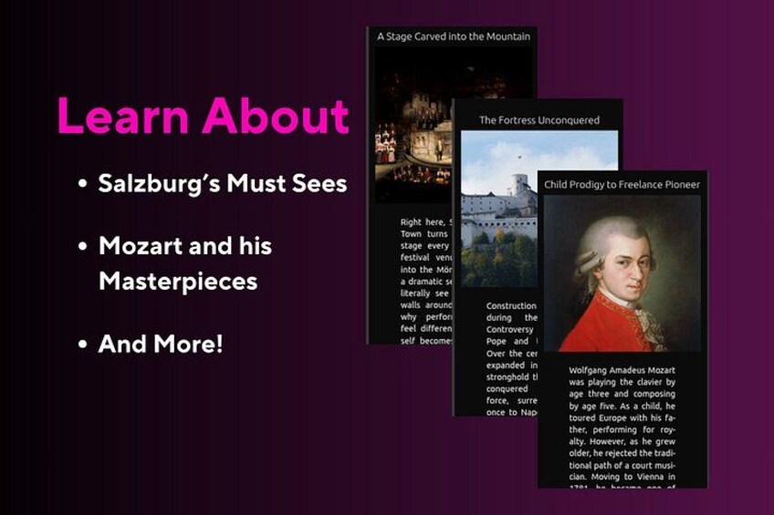 Salzburg Highlights Self Guided Audio Guide 2