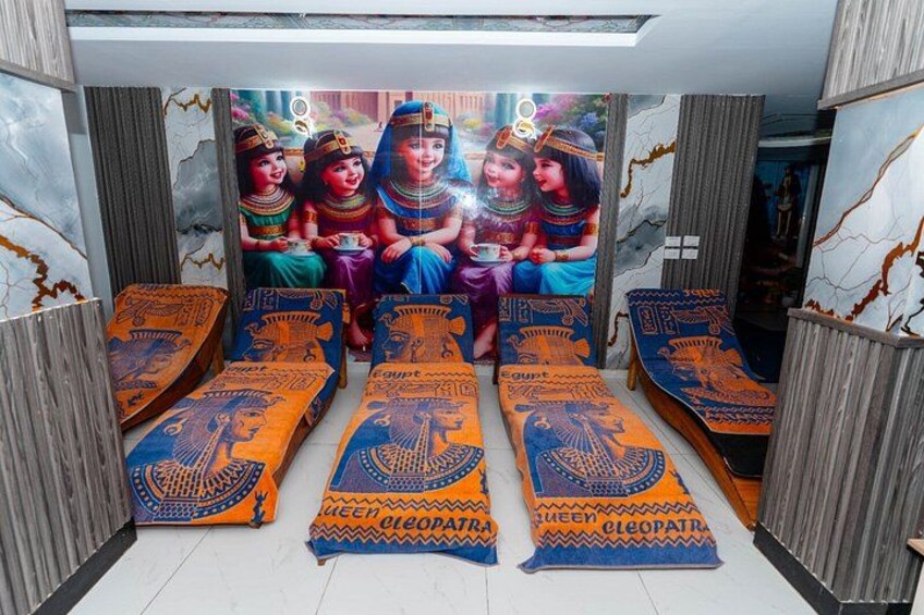 Cleopatra Full Package 2H Turkish Hamam Massage Transfer Hurghada 4