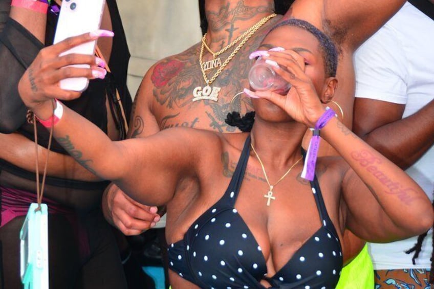 Punta Cana Hip Hop Party Boat with Open Bar, Snorkeling for Adult 5