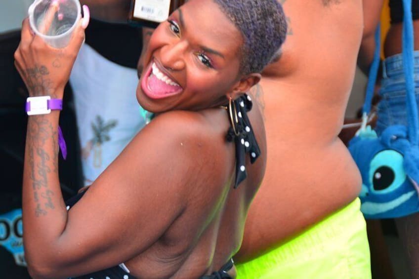Punta Cana Hip Hop Party Boat with Open Bar, Snorkeling for Adult 4