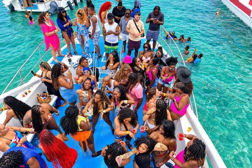 Punta Cana Boat Party with Open Bar, DJ, Snorkeling & Swimming 3